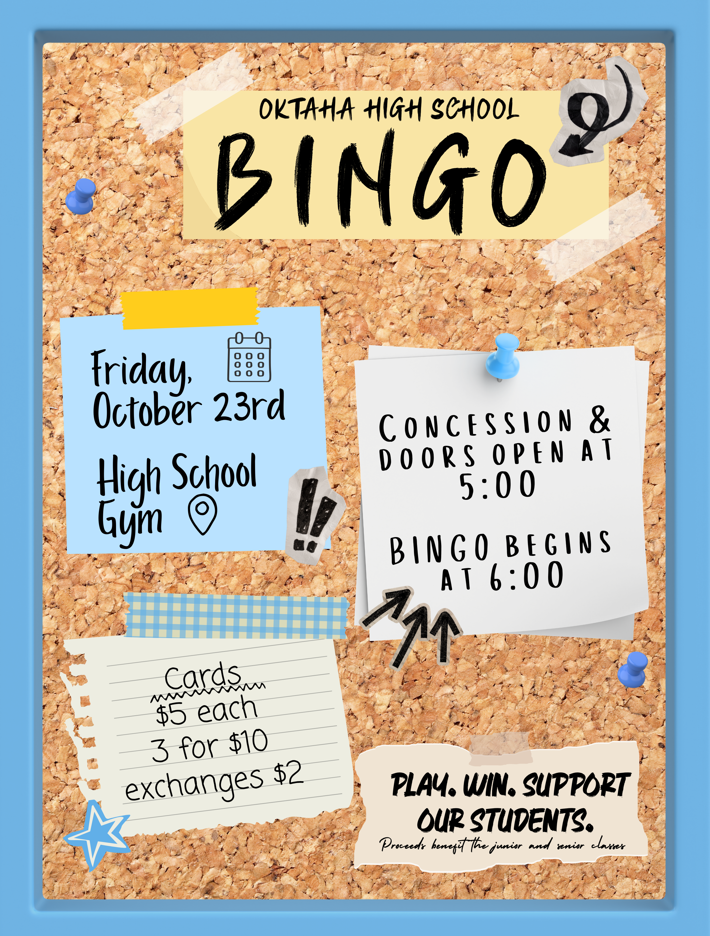 JR/SR BINGO 2026