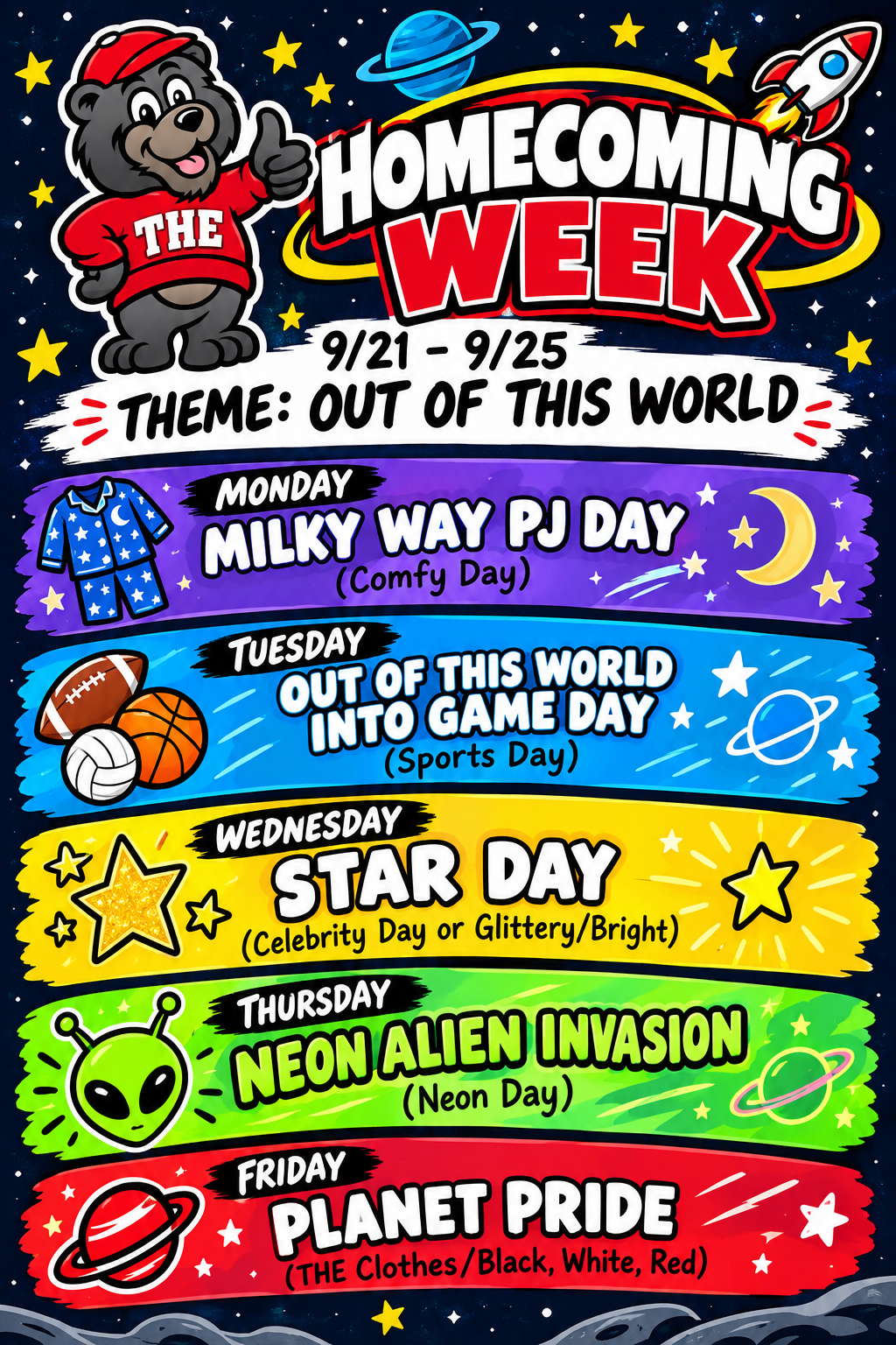 Homecoming Spirit Week
