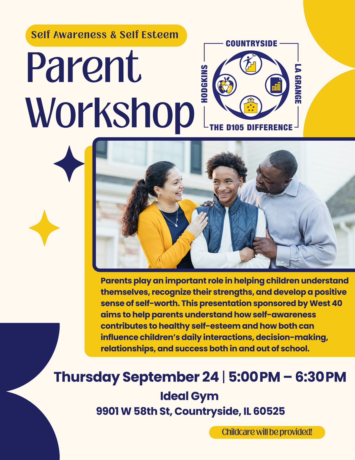Parent Workshop: Self Awareness & Self Esteem