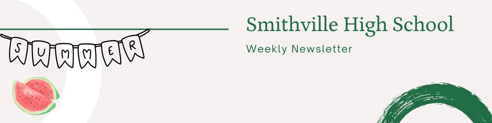 Re: SHS Weekly Newsletter 5/29/26