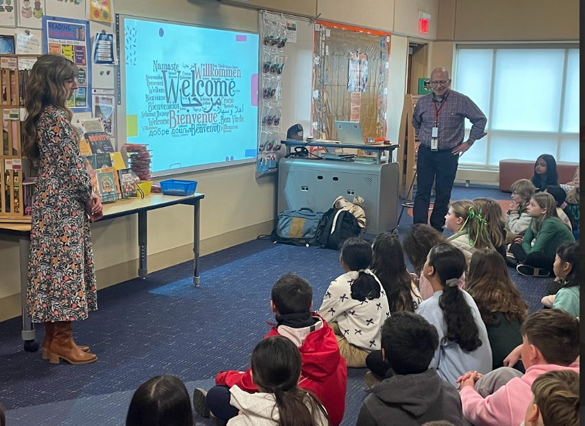 MMS World Language teachers presented to our 5th graders about their options in middle school.