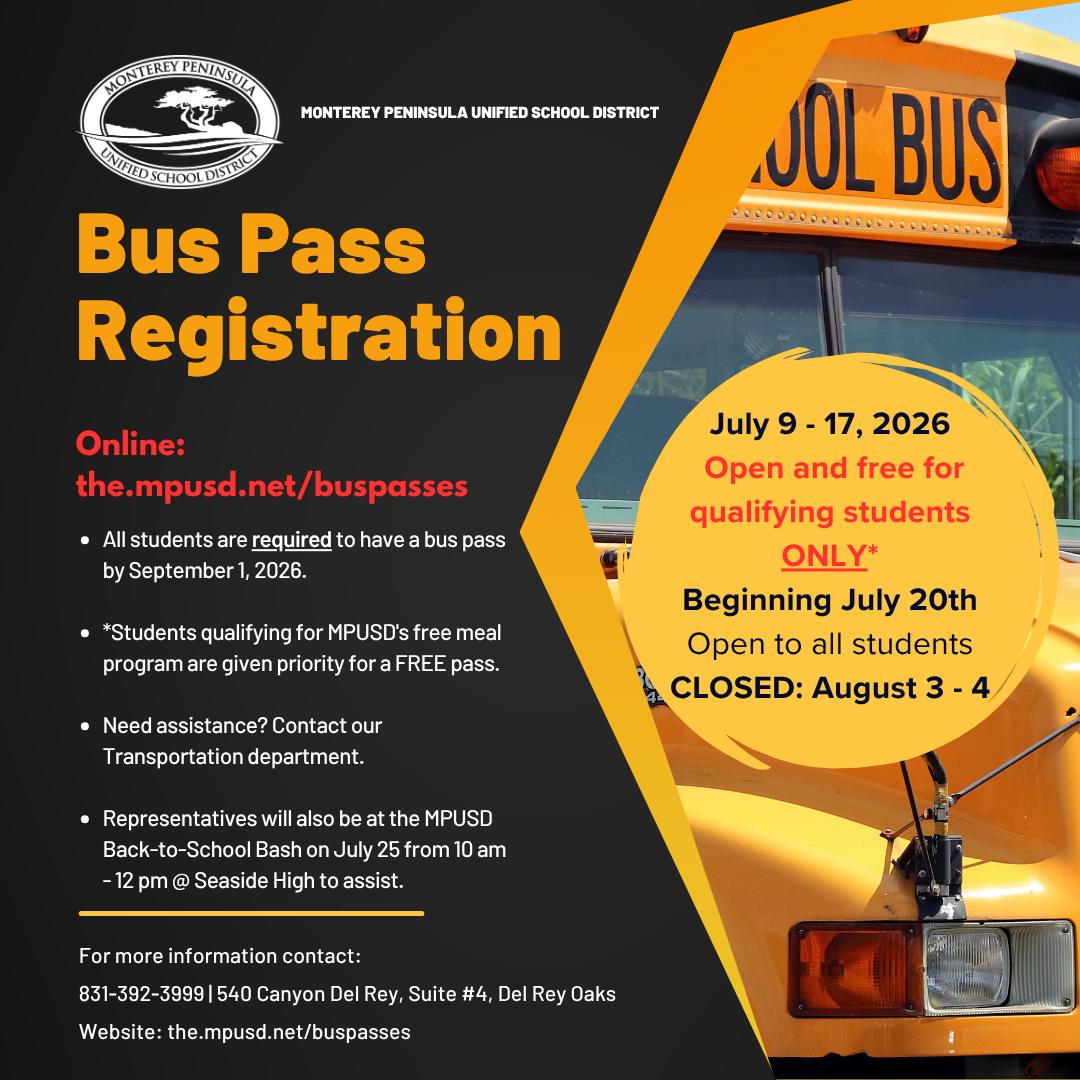 Bus Pass Sales | Opens July 9