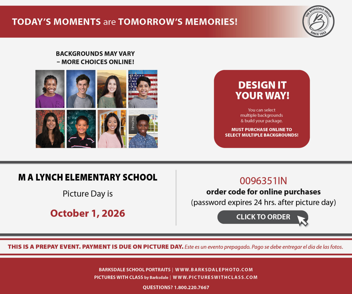 Picture Day October 1st