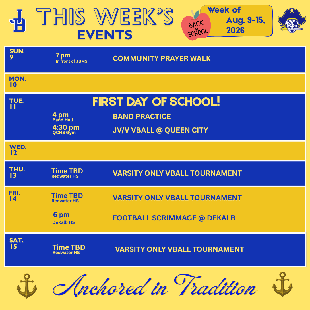 The First Week of School!