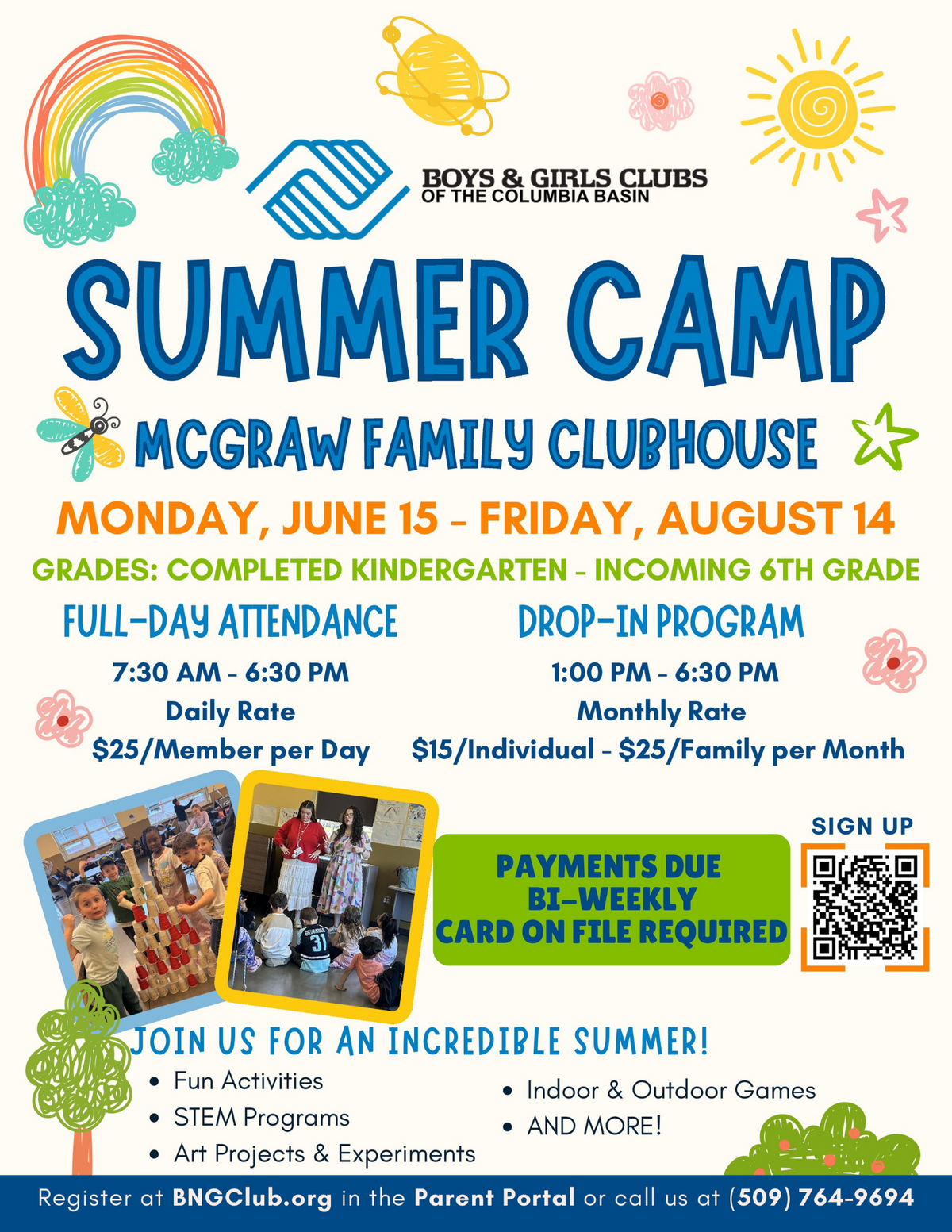Dates to remember for Boys and Girls Club and Jump Rope Club