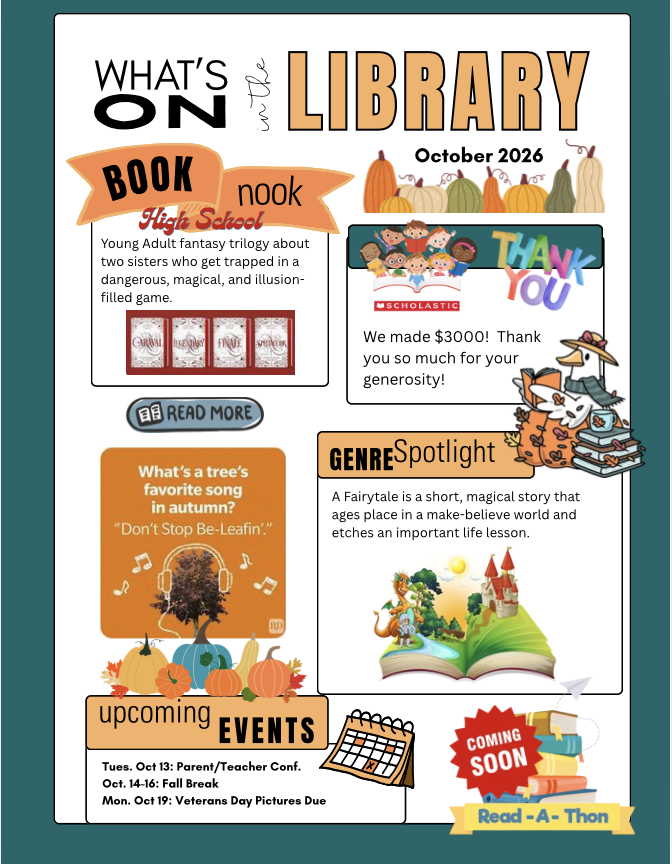 October Library Newsletter