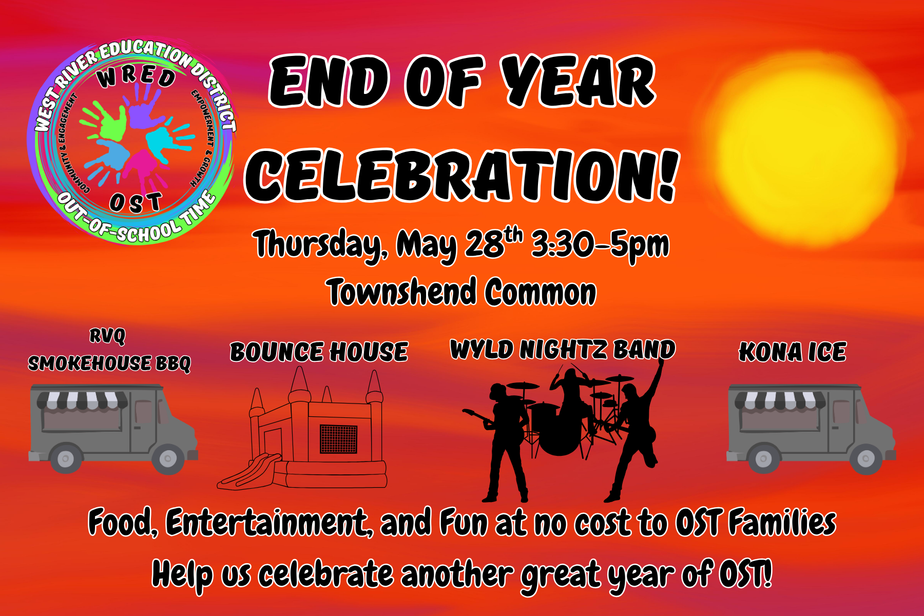 You're Invited to OST's End of Year Celebration!