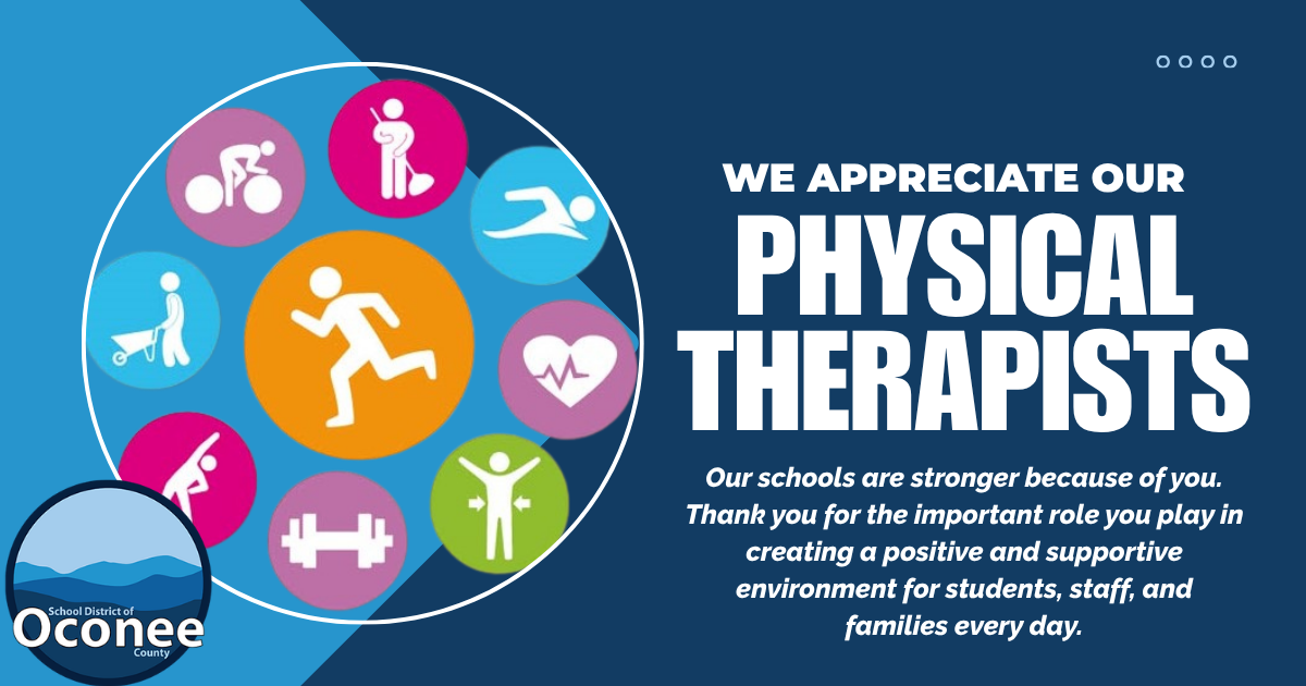 We Appreciate our Physical Therapist 