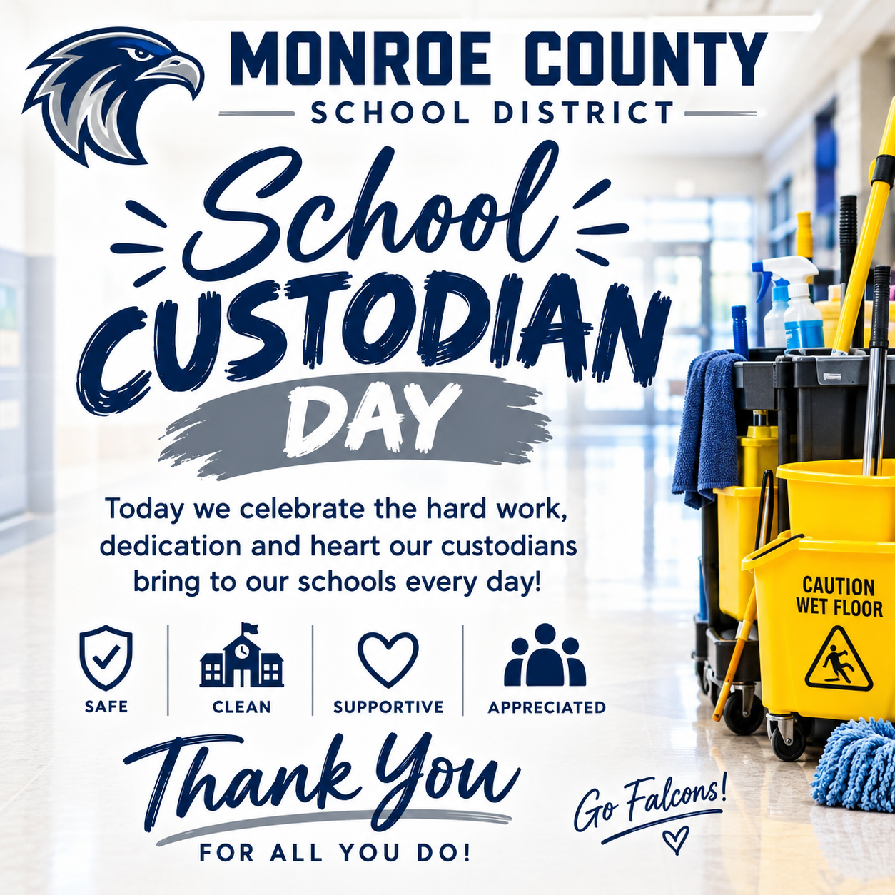 Happy School Custodian Day!