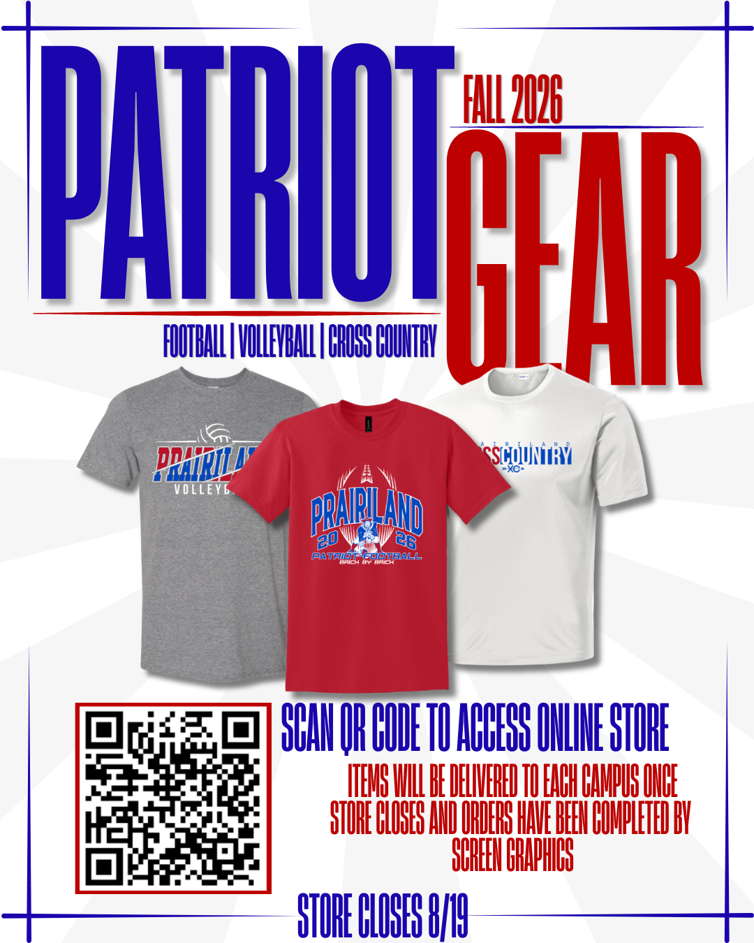 Patriot Gear Order