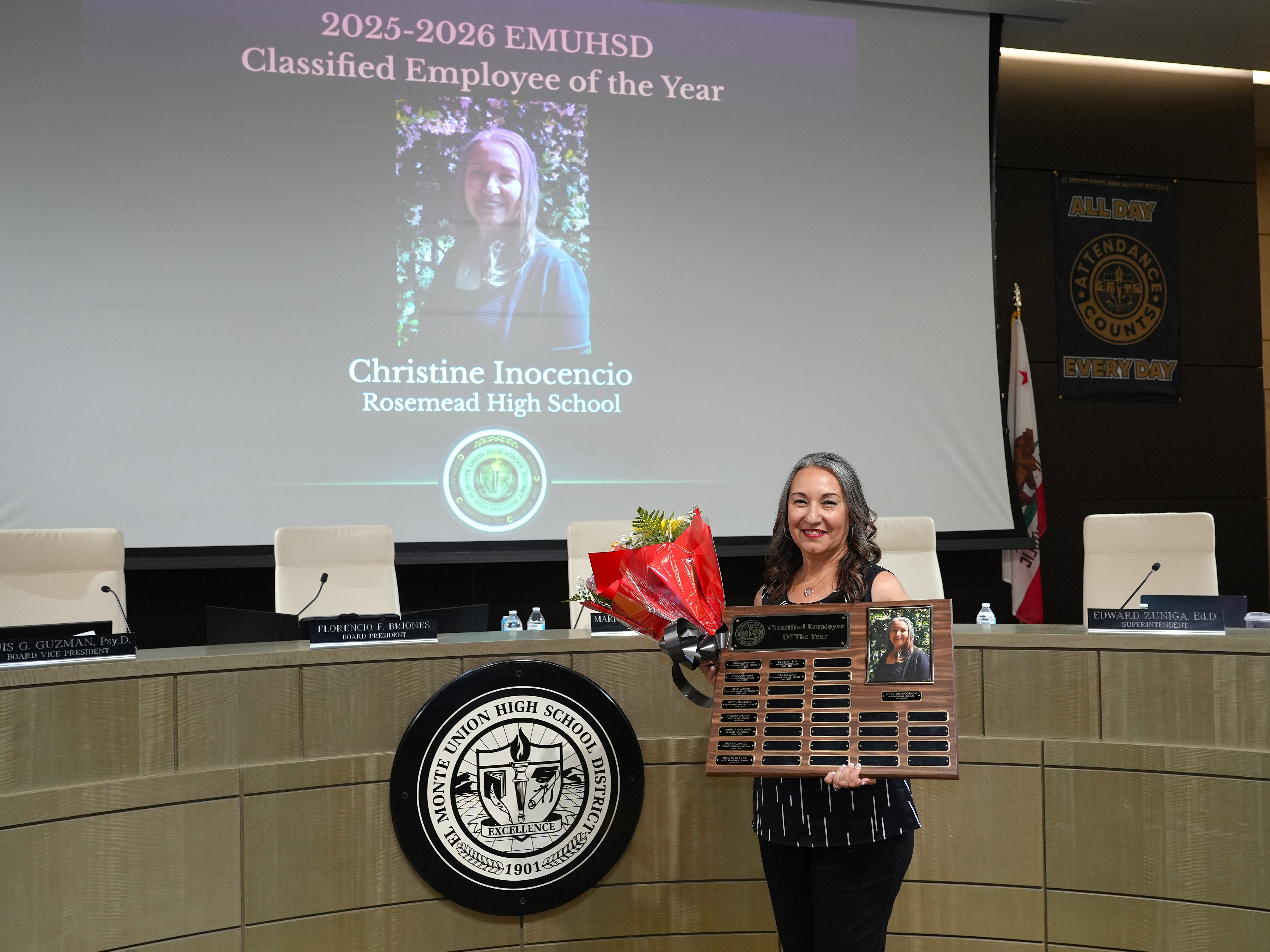El Monte Union Honors 2025-26 Classified Employee of the Year for Legacy of Service