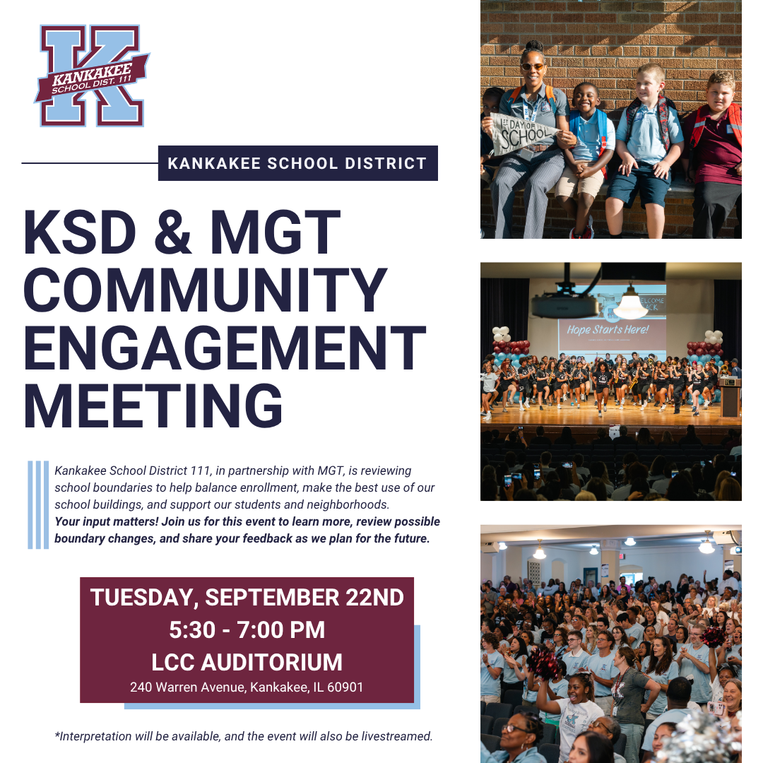 Community Engagement Meeting: Tuesday, September 22nd