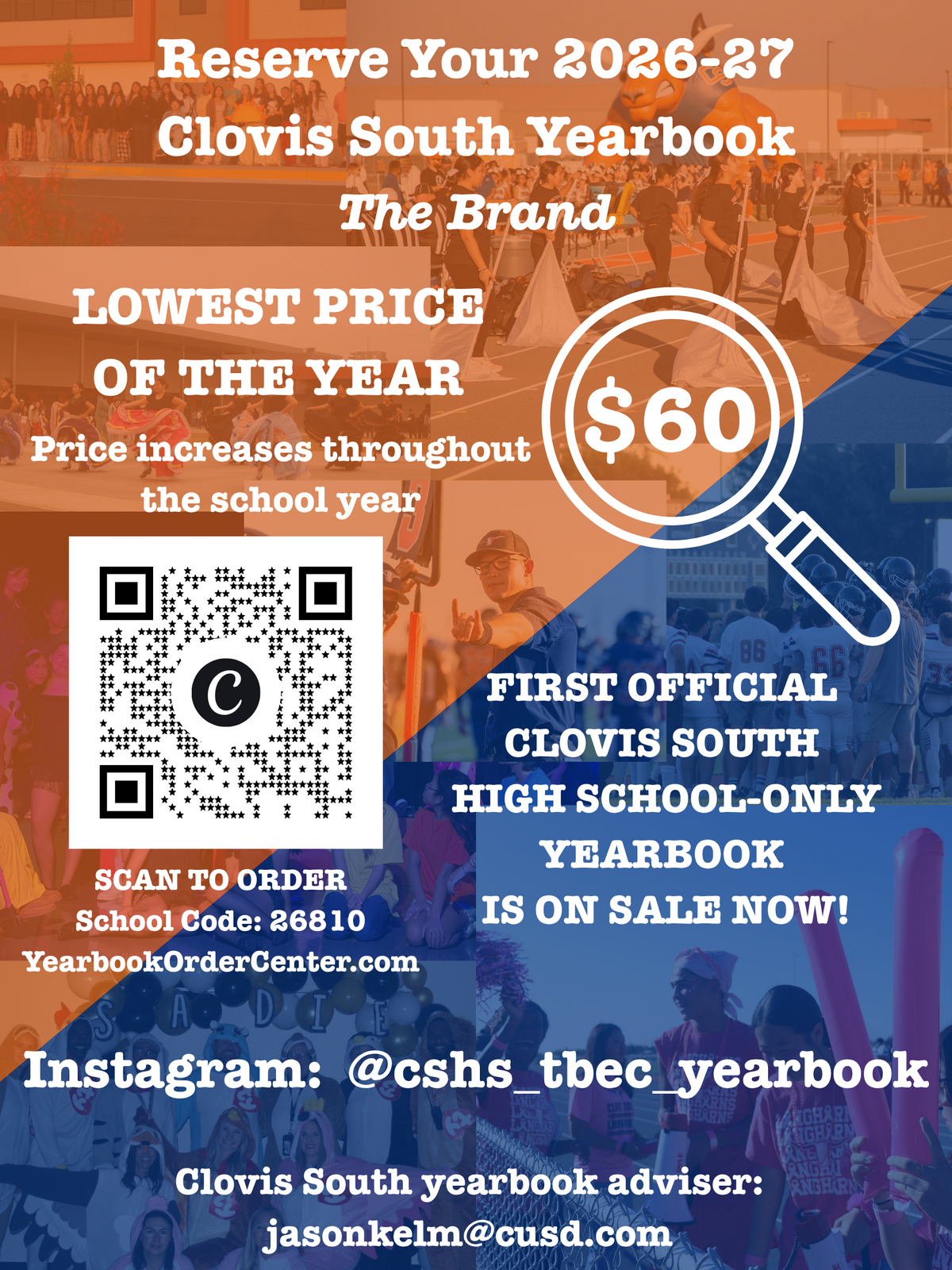 Clovis South Yearbook - Lowest Price of the Year