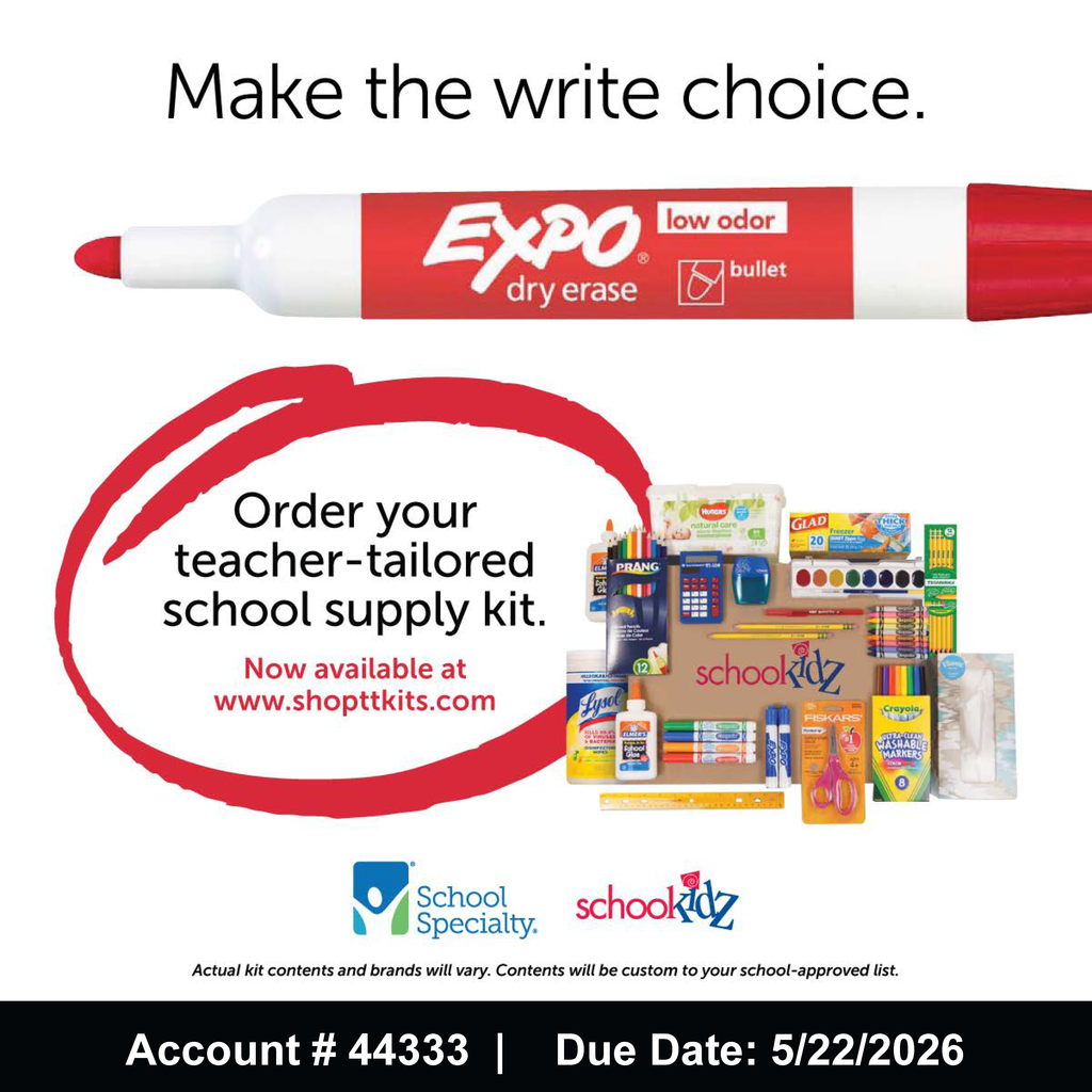 ✏️📚 Elementary School Supply Kits – 2026–27 School Year 📚✏️