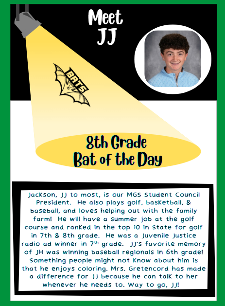 8th Grade Bat of the Day