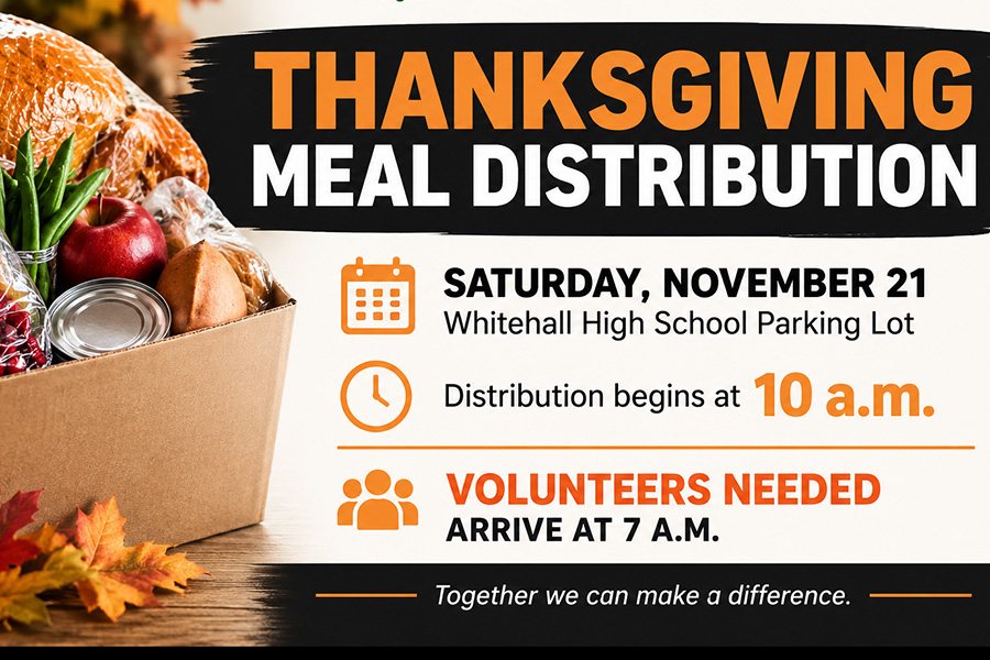 Regional Food Bank Thanksgiving Meal Distribution Returns to Whitehall