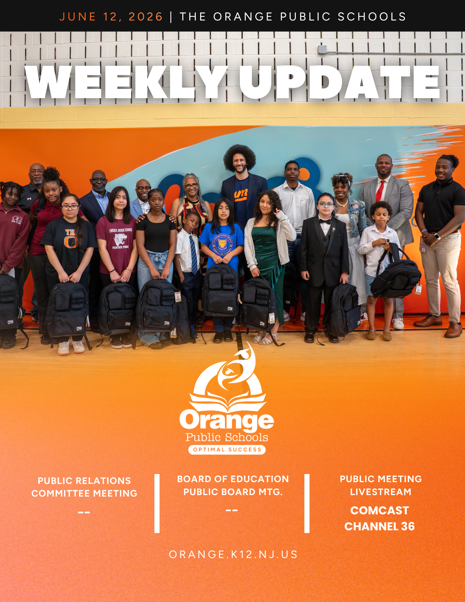 Superintendent's Weekly Update - Week of June 12, 2026