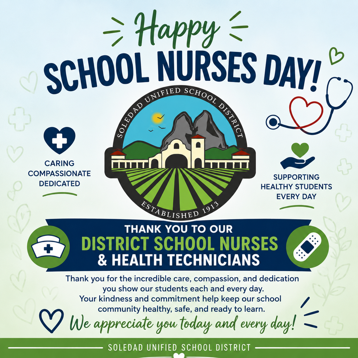 Celebrating our School Nurses