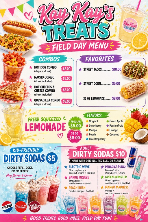 Food Trucks for Field Day