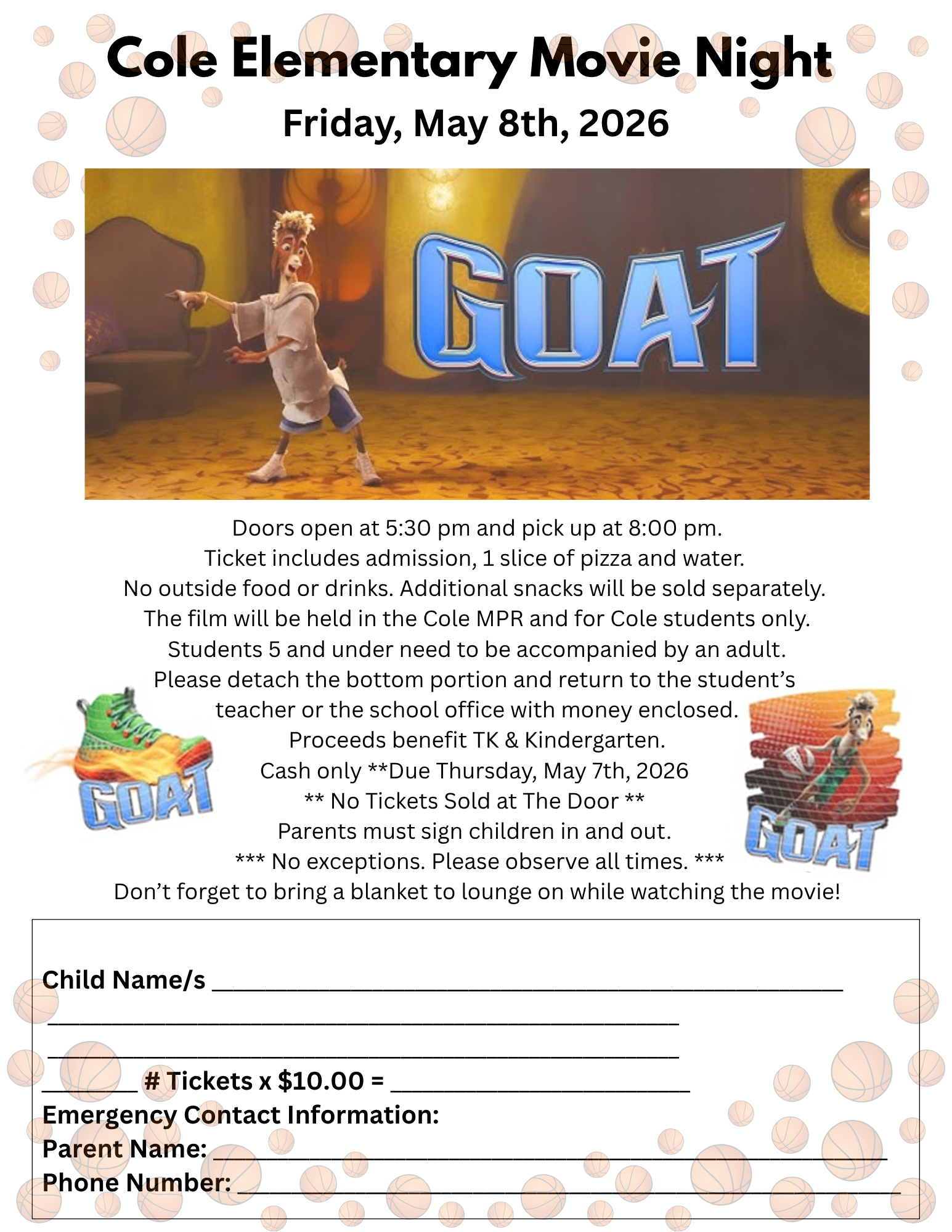 Movie Night 5/8
