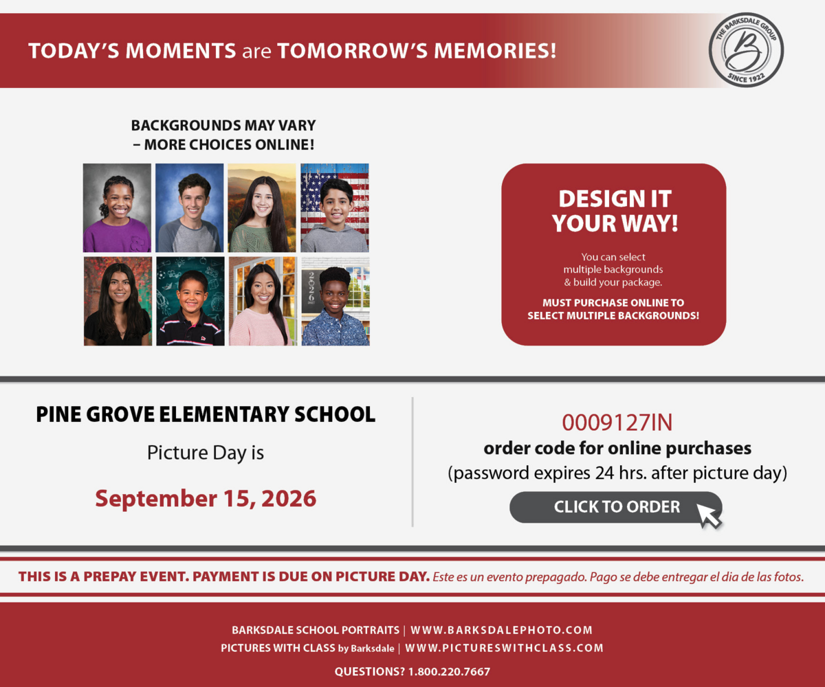Picture Day September 15