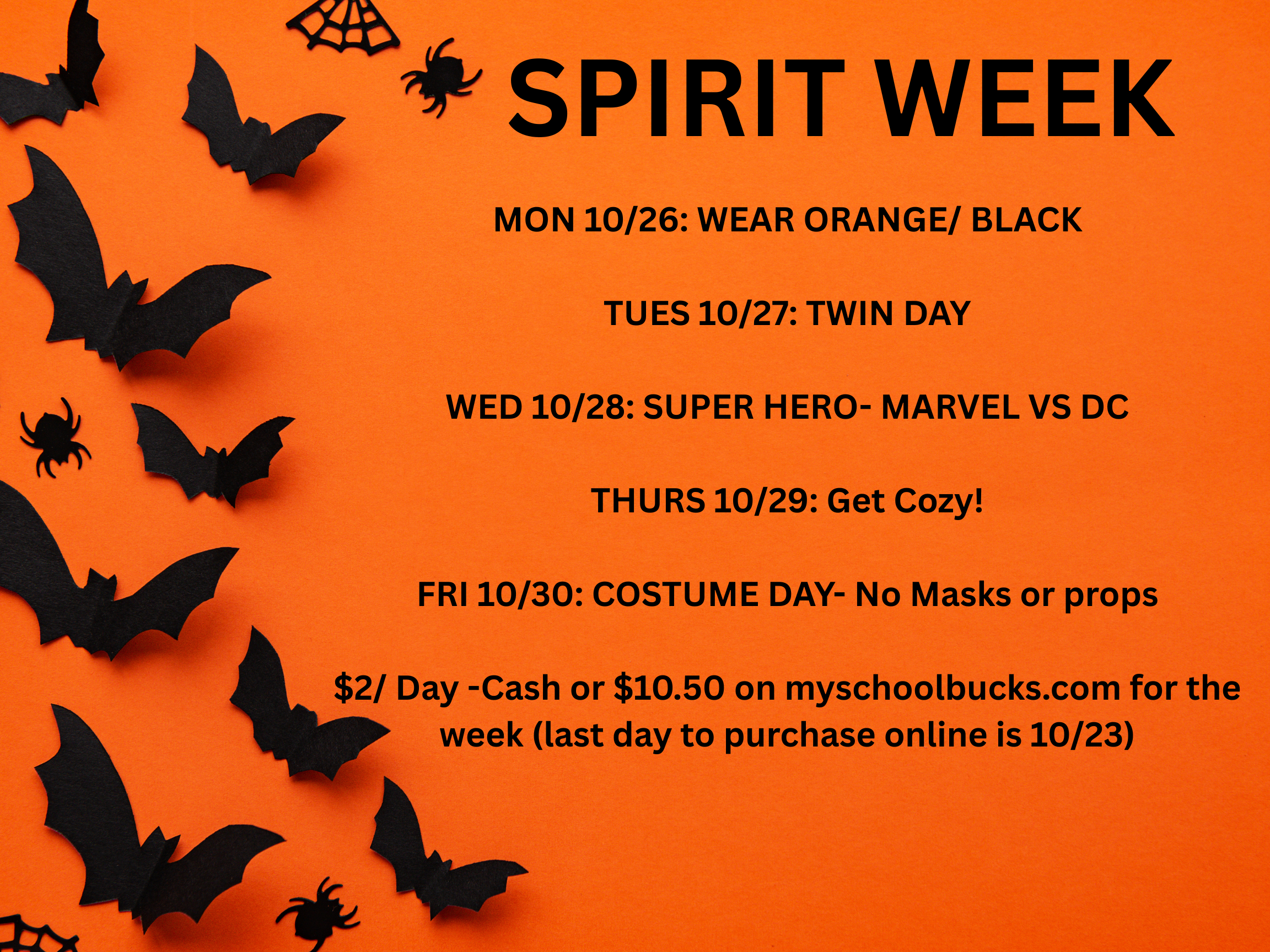 Dress Downs Next Week