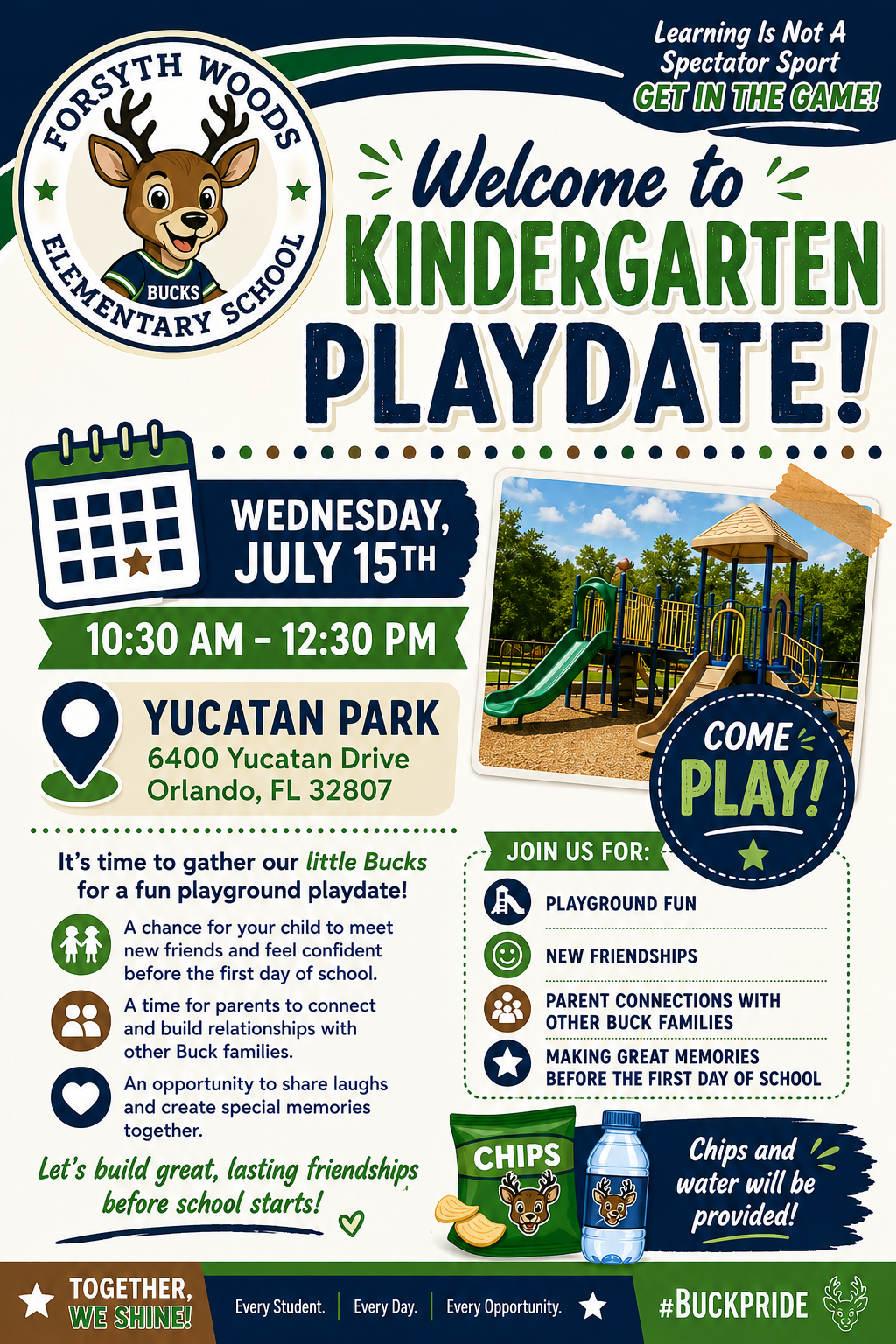 Calling all future Kindergarten Bucks! 🎉