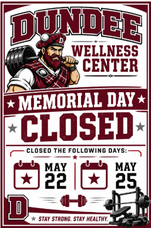 Memorial Day Wellness Center Hours