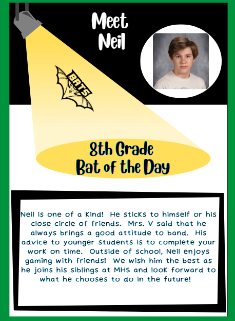 8th Grade Bat of the Day