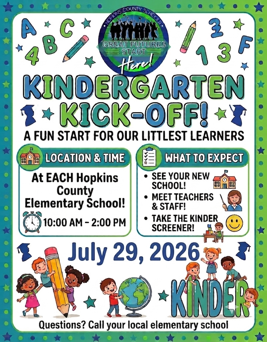 Kindergarten Kick-Off - July 29