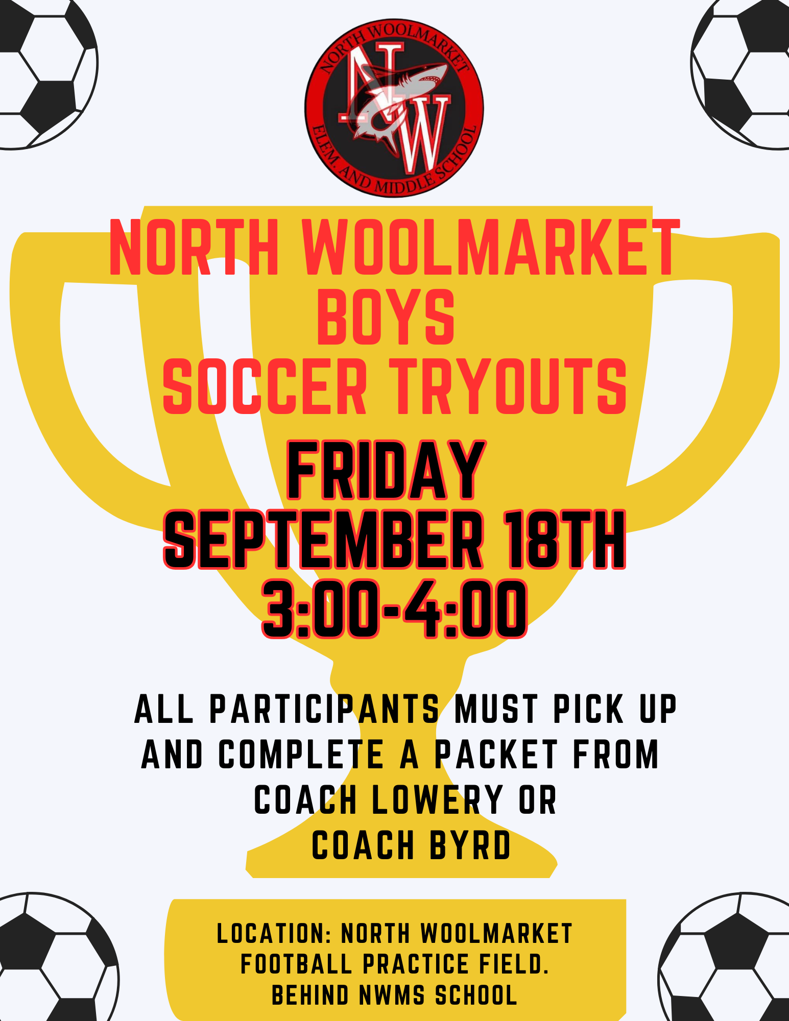 ⚽🦈 CALLING ALL FUTURE SHARK SOCCER PLAYERS! 🦈⚽