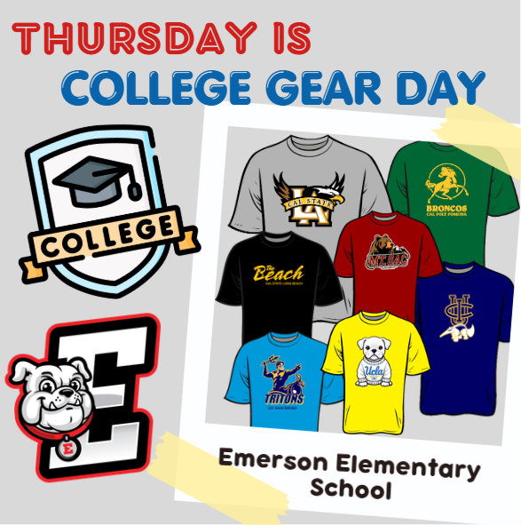 Last day for College Tee Shirt orders is Monday, 9/14/2026