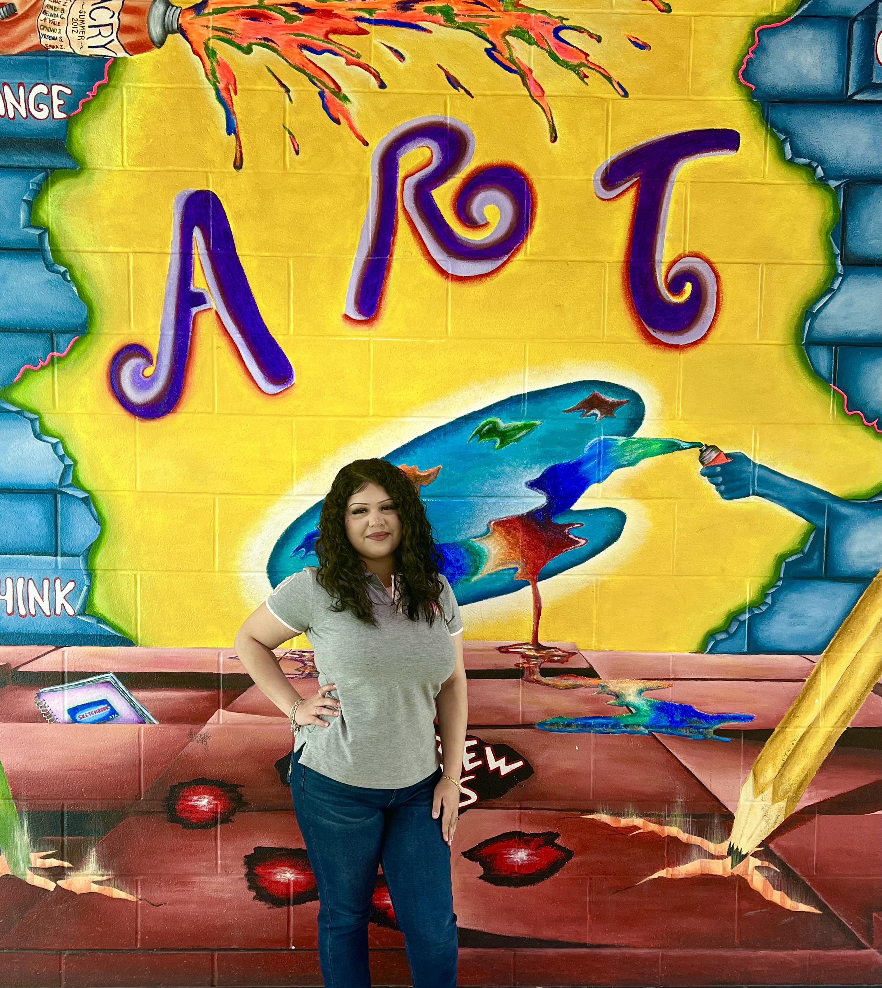 🎨🐺 Palmview High School Artist Earns Dean’s Choice Award! 🐺🎨