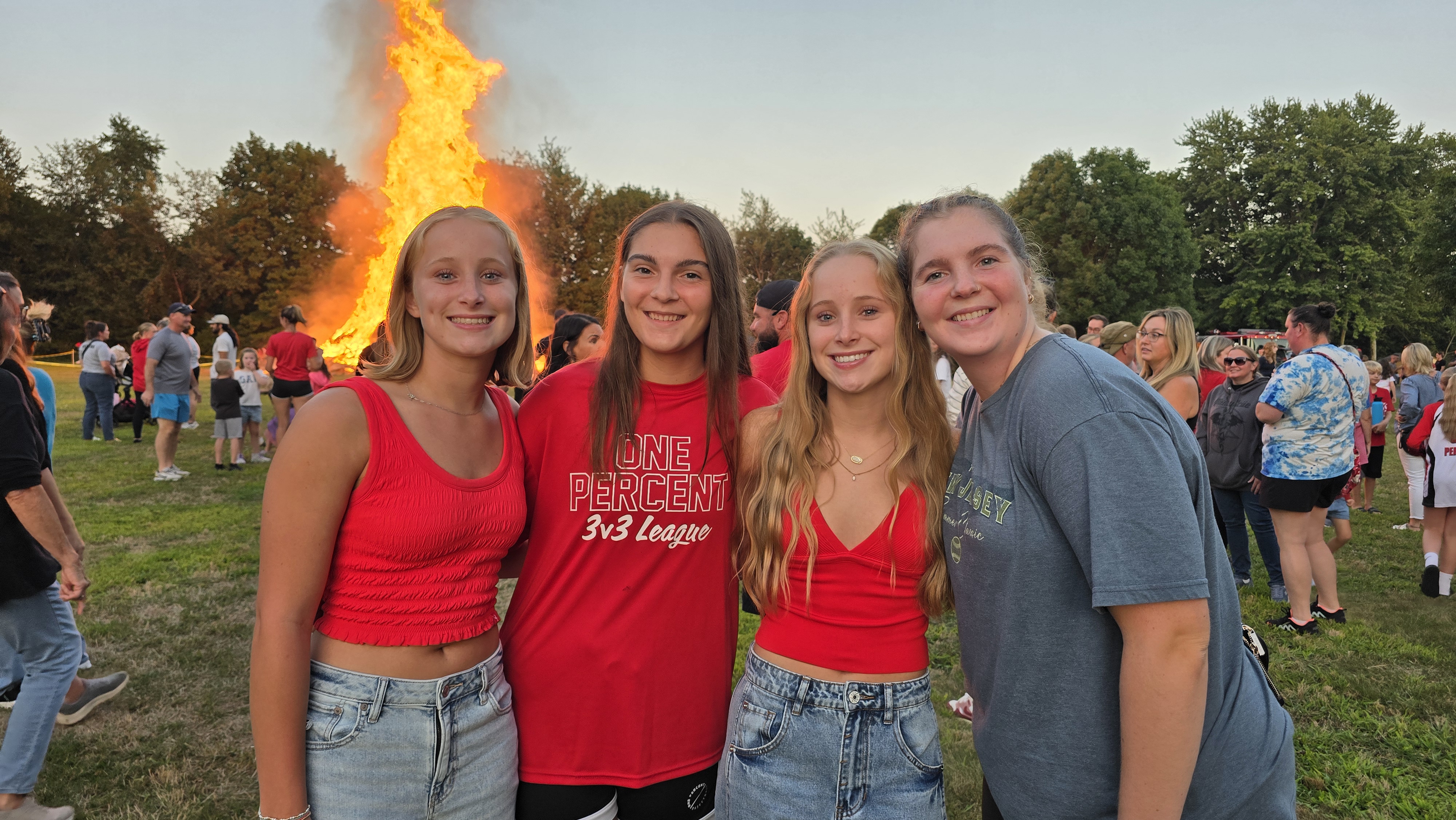 Community Bonfire Photos