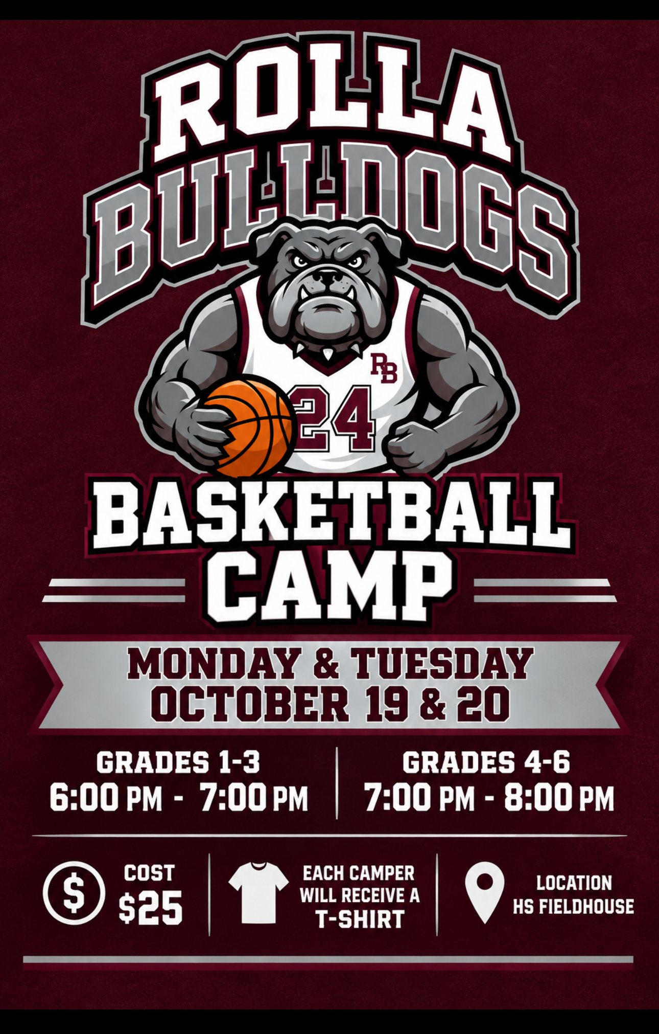 Boys Youth Basketball Camp