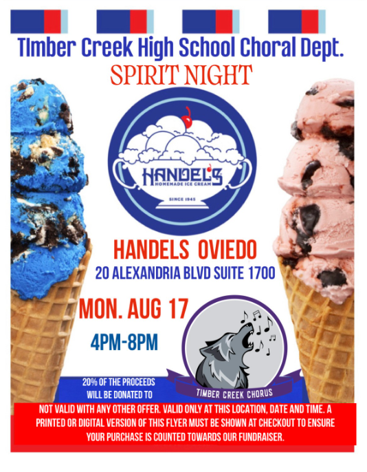 TC Choral Department Spirit Night
