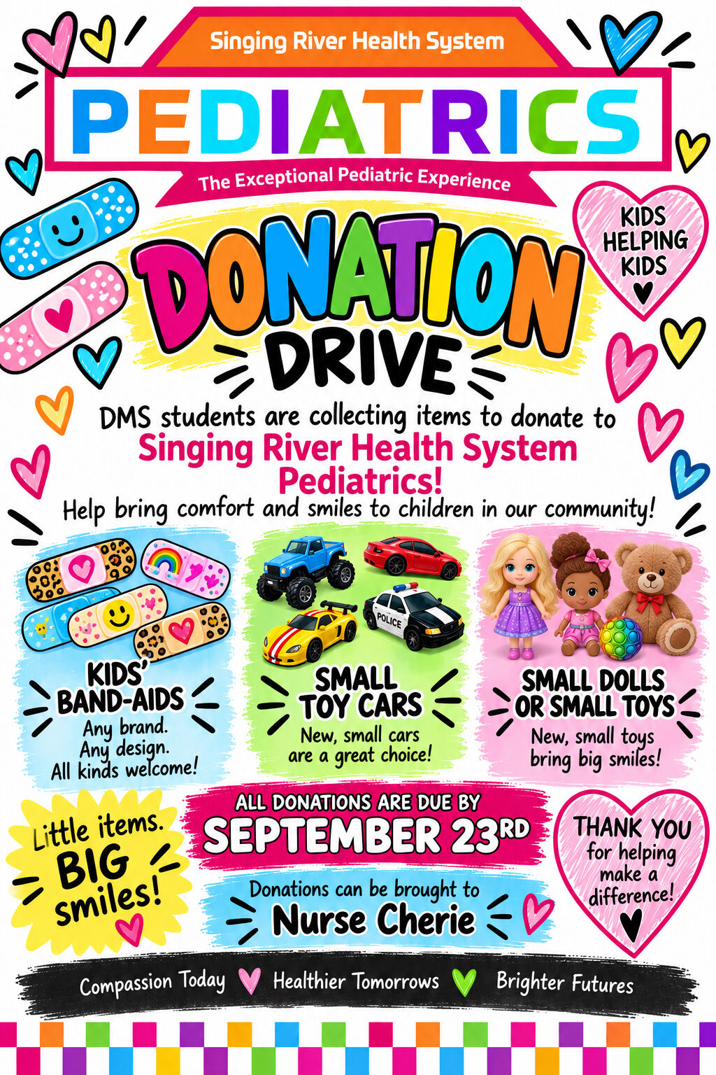 🩹🚗🧸 DMS Students Helping Kids! 💕