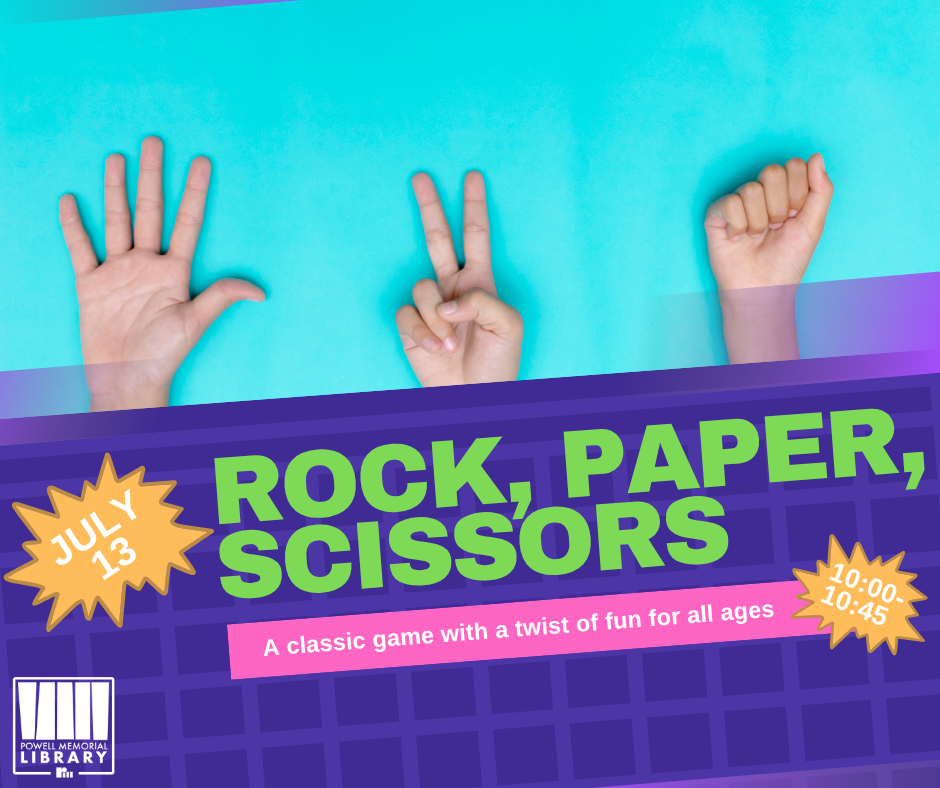 Rock, Paper, Scissors--Tomorrow