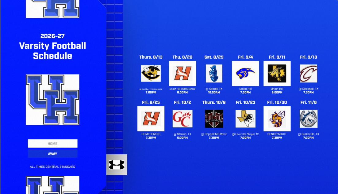 2026 Football Schedule