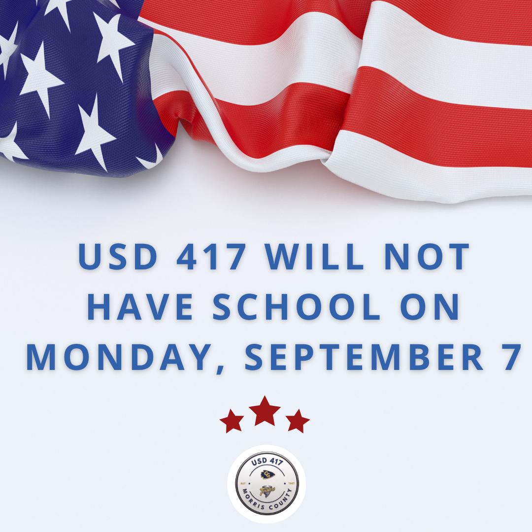 NO SCHOOL - SEPTEMBER 7