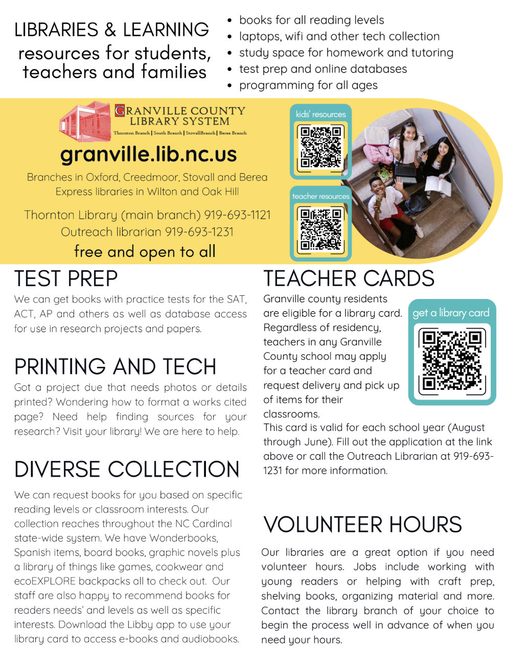 Granville County Library Resources