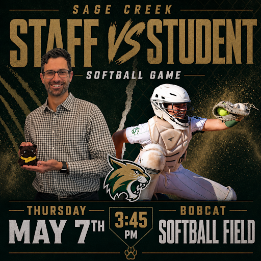 STAFF vs STUDENT SOFTBALL GAME THURSDAY!