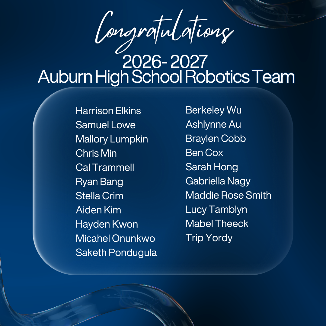 2026-27 AHS Robotics Team