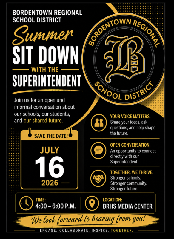 Summer Sit Down with the Superintendent - July 16th