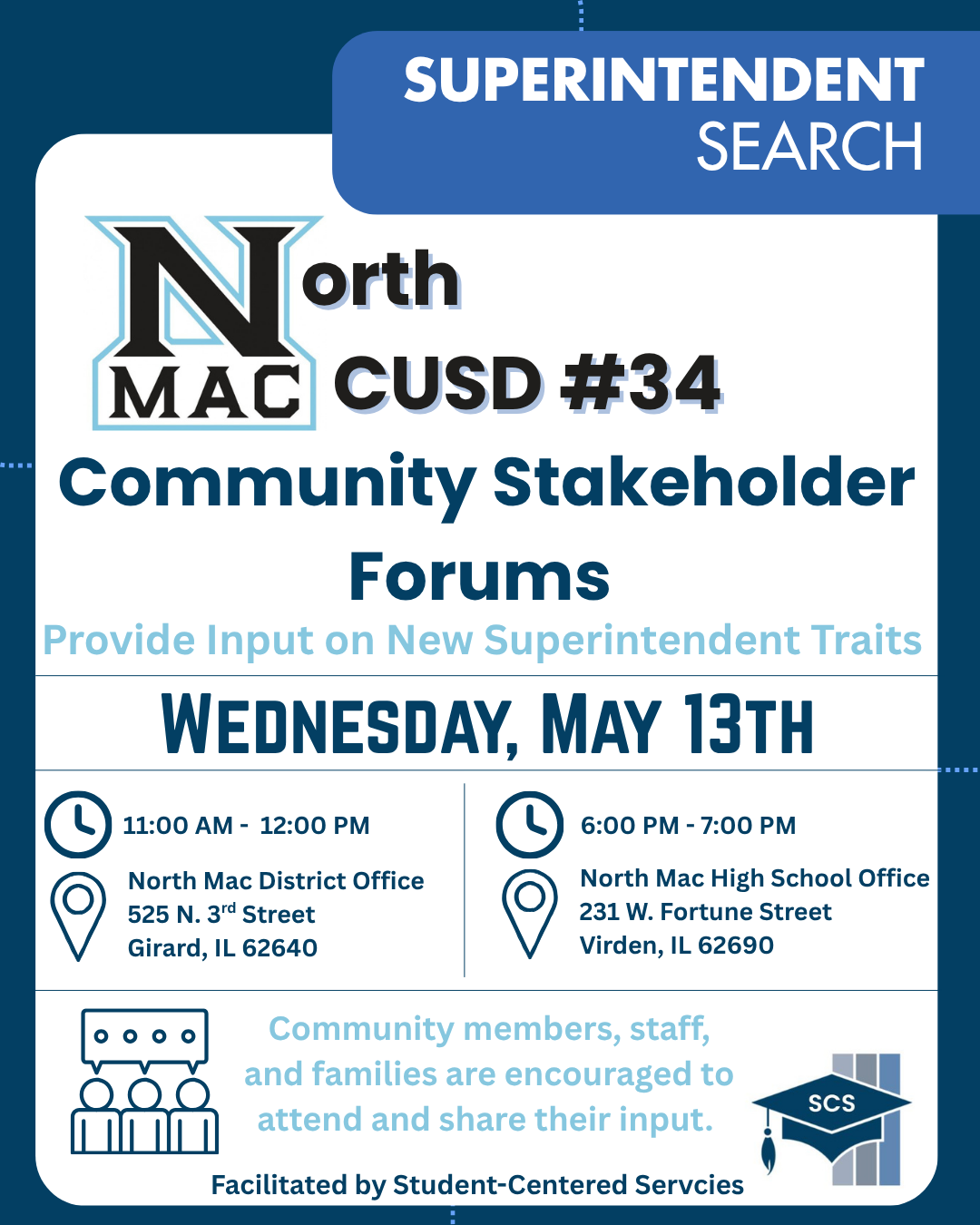 Superintendent Search Forums