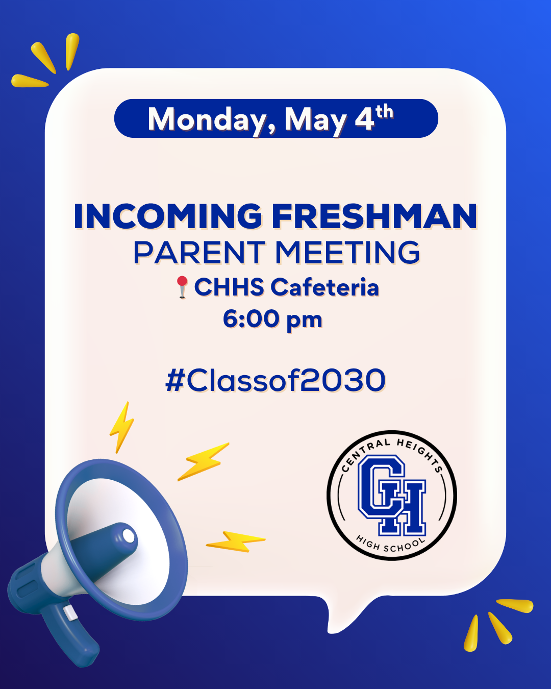 Ready for High School? 🚀 Save the Date: Freshman Transition Night! 🗓️