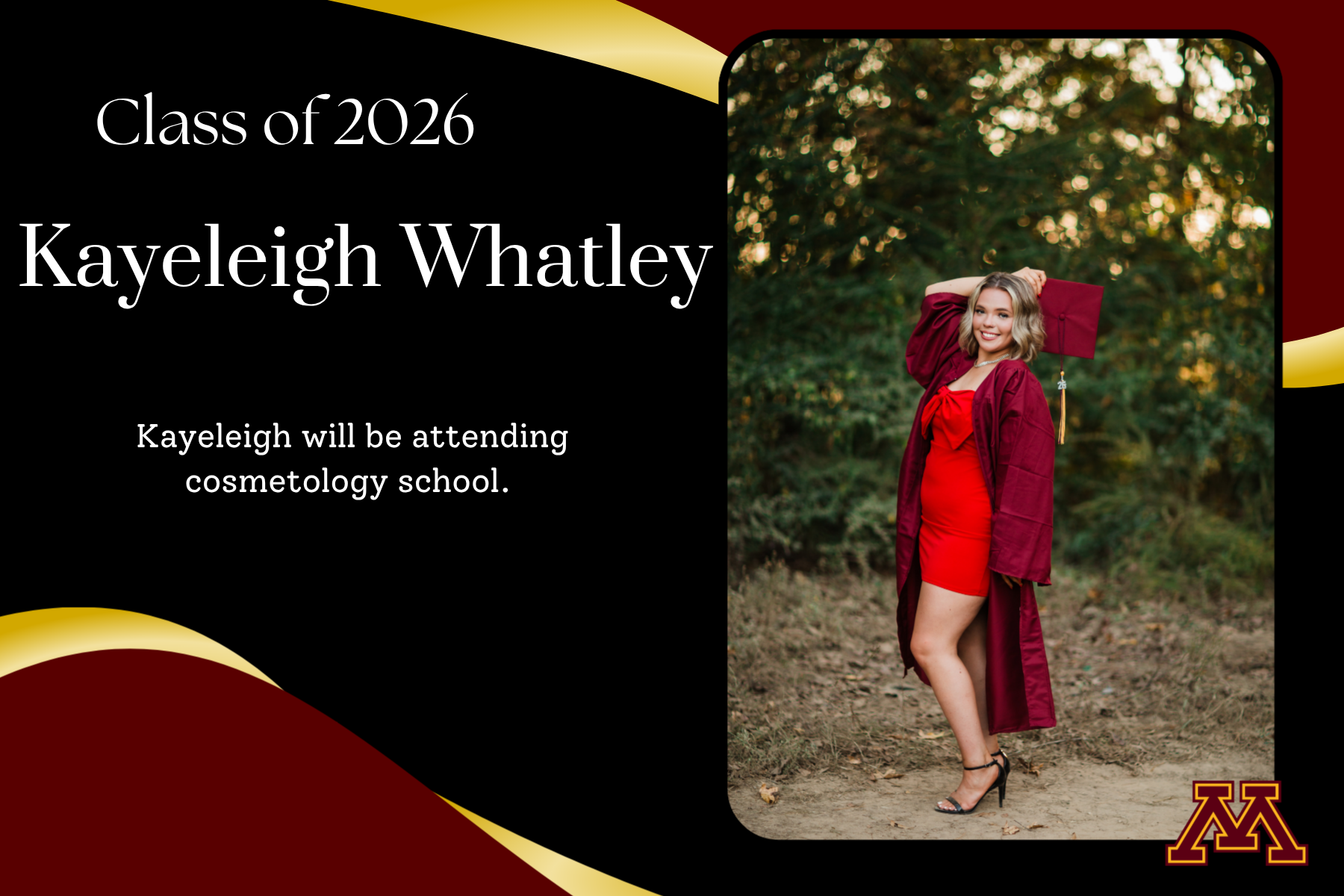 McLeod Senior - Kayeleigh Whatley