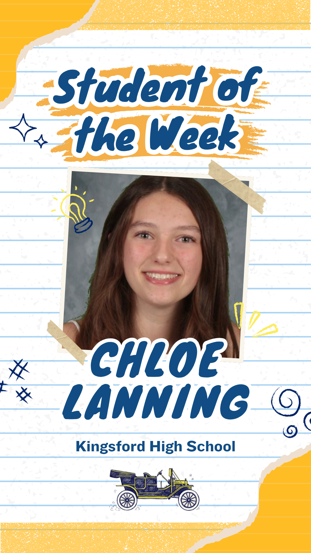 KHS Student of the Week, May 11, 2026