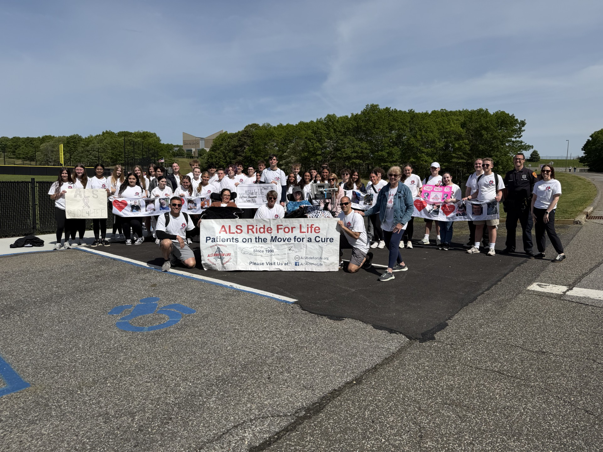 Sachem East, Sagamore and Chippewa Unite to Raise More Than $15,000 for ALS Ride for Life