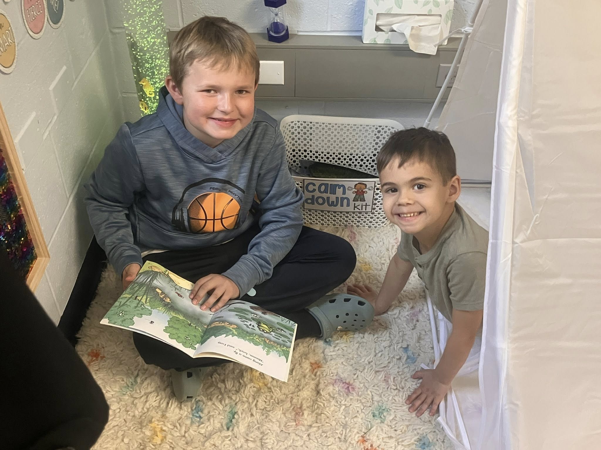 Student Council Visits Perry PreSchool